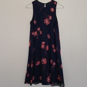 Tommy Hilfiger Navy and Coral dress